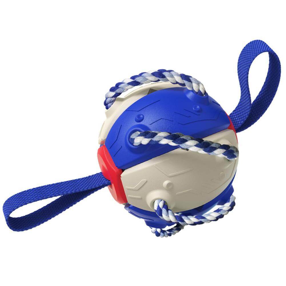 Interaktiv frisbee-ball hundeleke