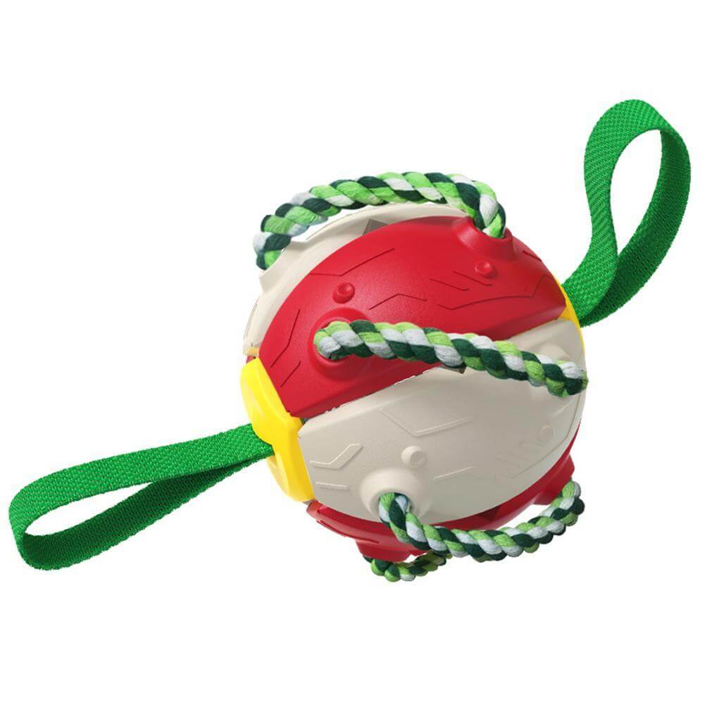 Interaktiv frisbee-ball hundeleke