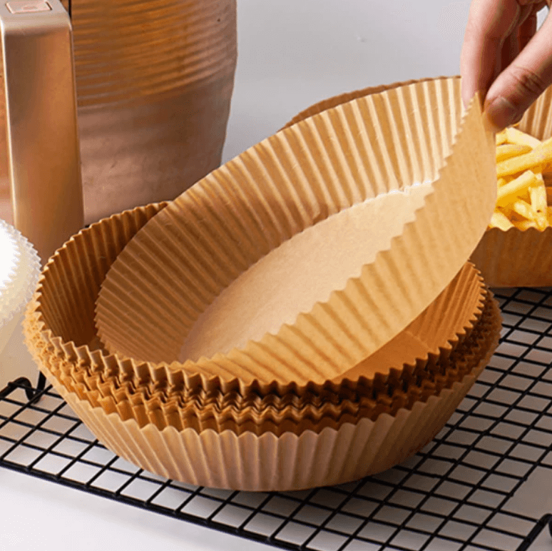 Engangs bakepapir til airfryer