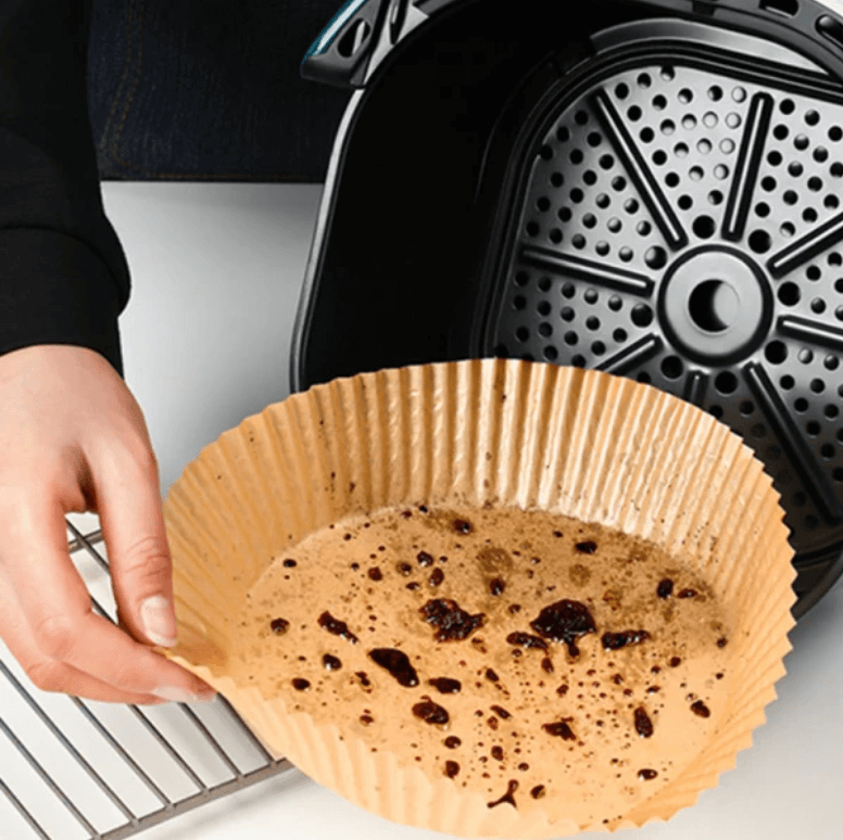 Engangs bakepapir til airfryer