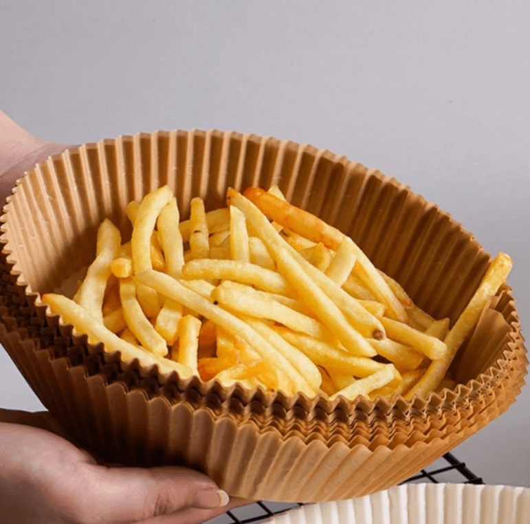 Engangs bakepapir til airfryer