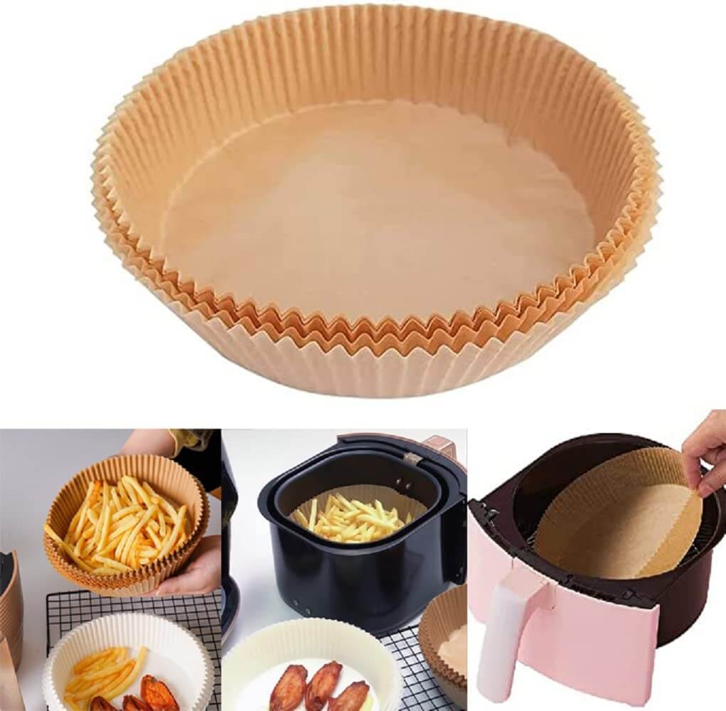 Engangs bakepapir til airfryer