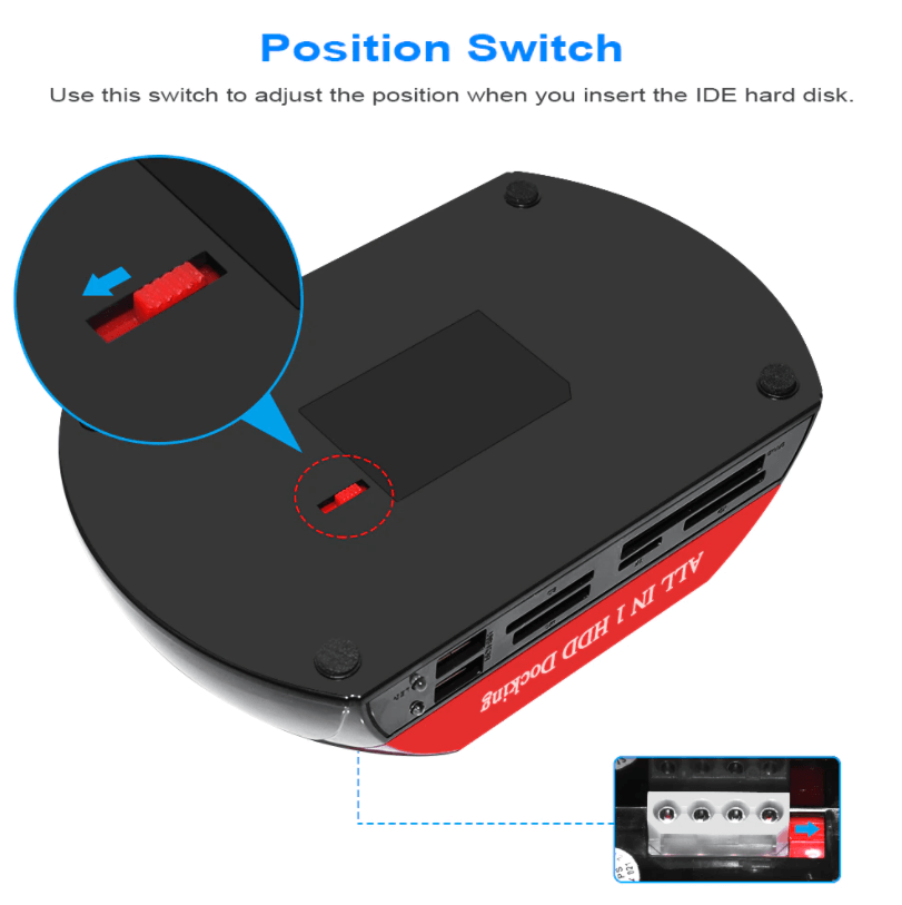 Dokkingstasjon for harddisk
