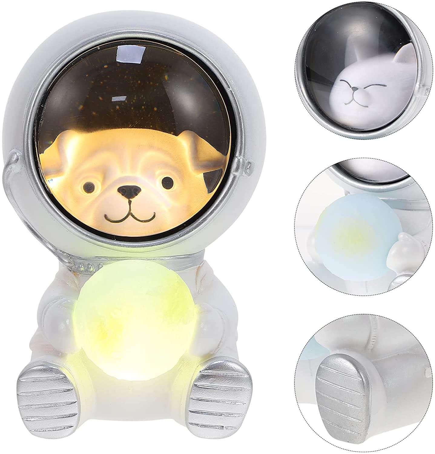 Nattlamper med LED-astronautmotiv