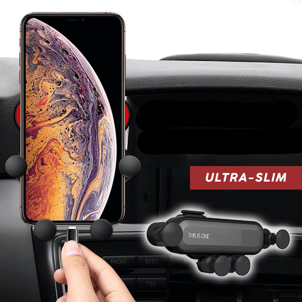 Universell biltelefonholder med autogrep