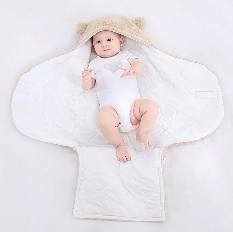 Supermyk babysovepose
