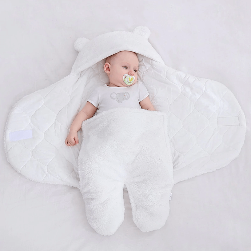 Supermyk babysovepose