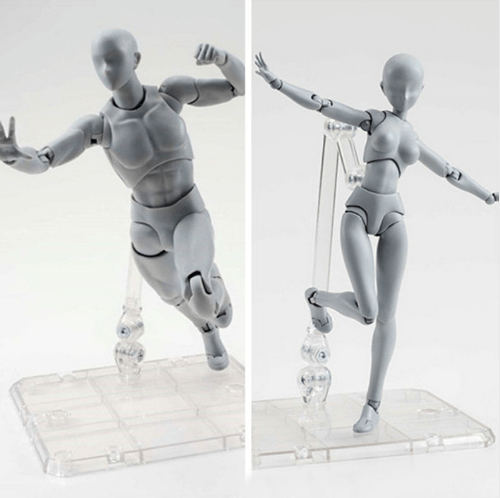 Body Kun & Body Chan tegnemanneken