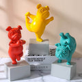 Yogabulldog-figur