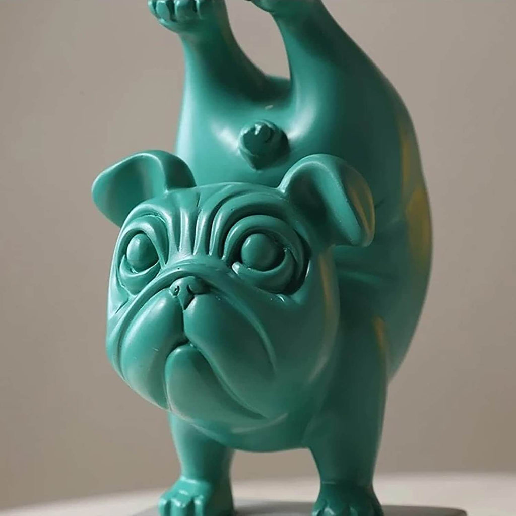 Yogabulldog-figur