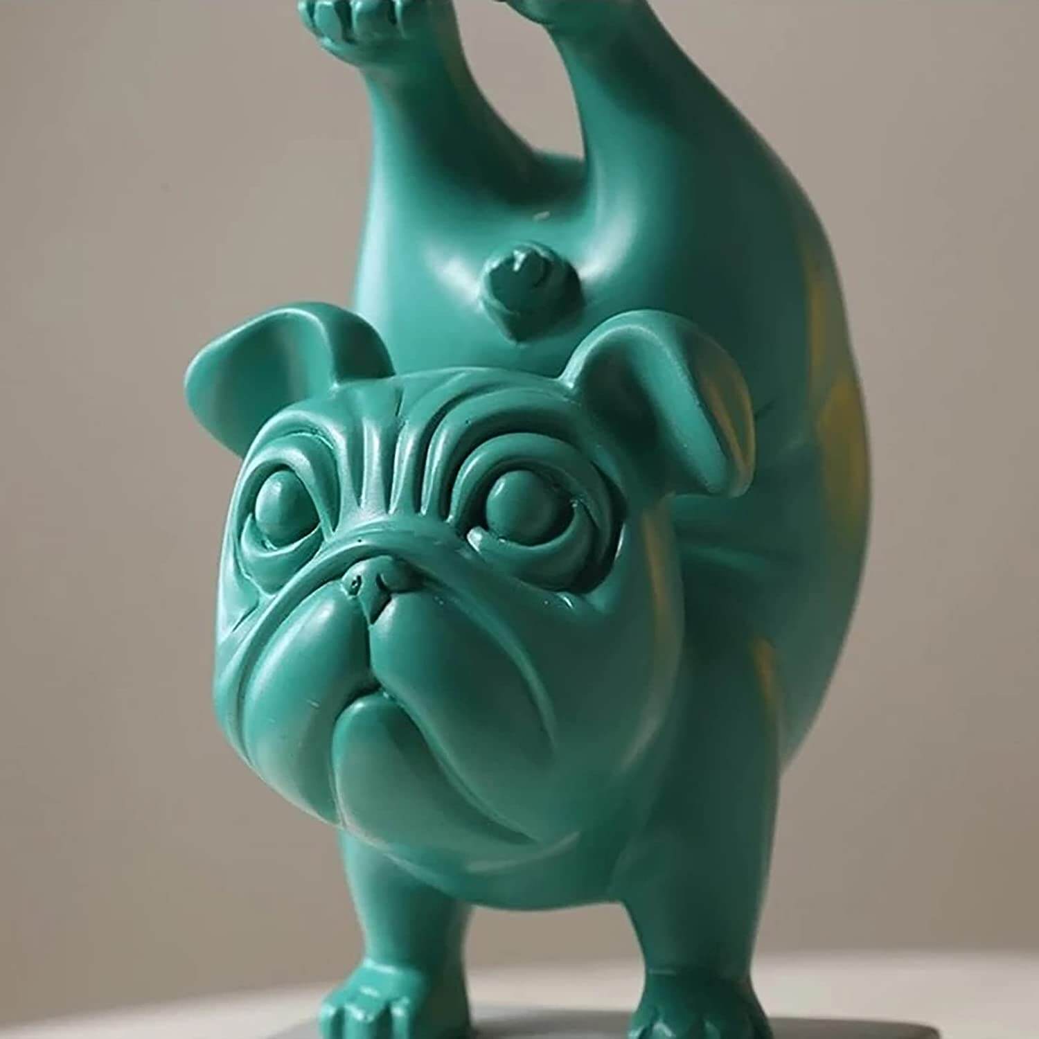 Yogabulldog-figur