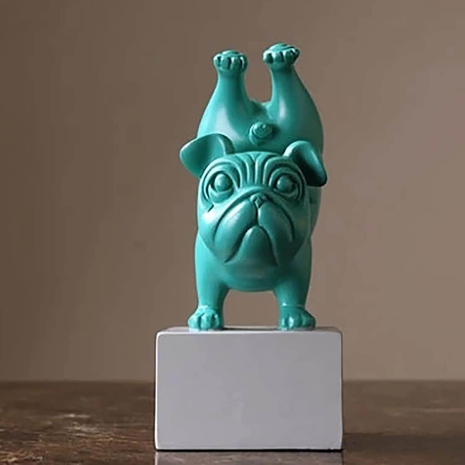 Yogabulldog-figur