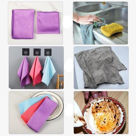 Microfiber Pro tørkehåndklær.