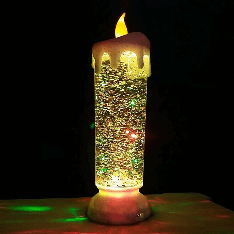 LED-fargeskiftende stearinlys
