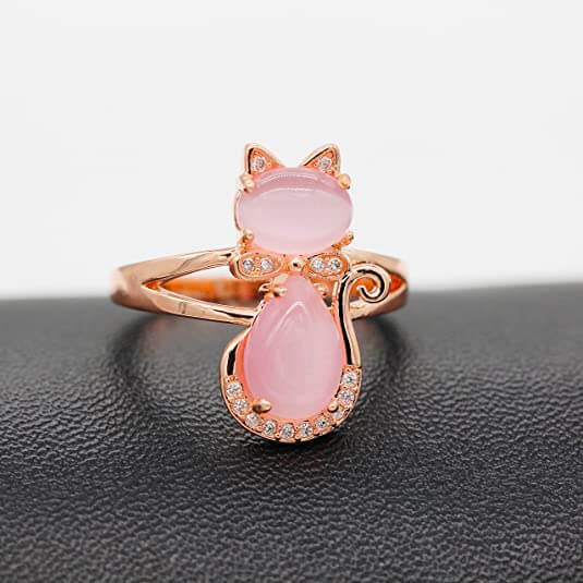 Opal kattring