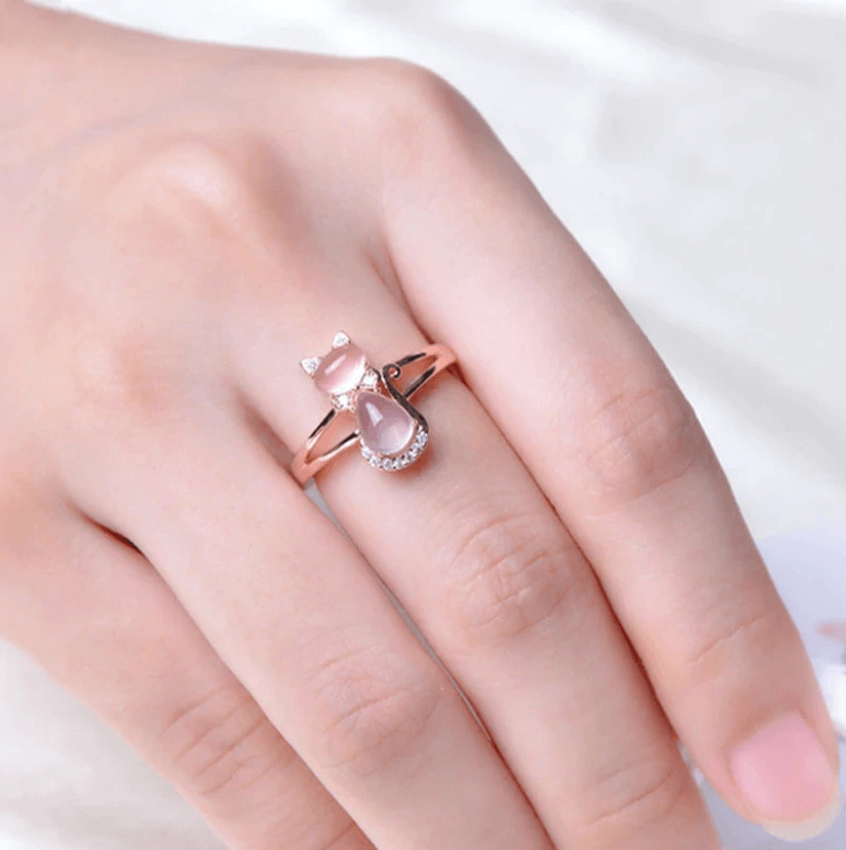 Opal kattring