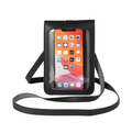 Crossbody-telefonlommebok med berøringsskjerm