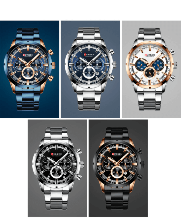 Curren Business Chronograph-klokke