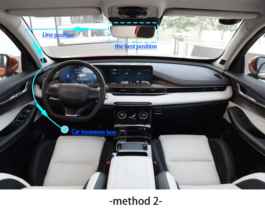 FULL HD 1080P Dashcam med Nattesyn