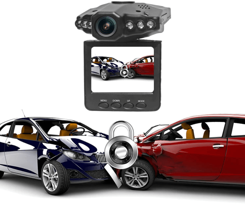 FULL HD 1080P Dashcam med Nattesyn
