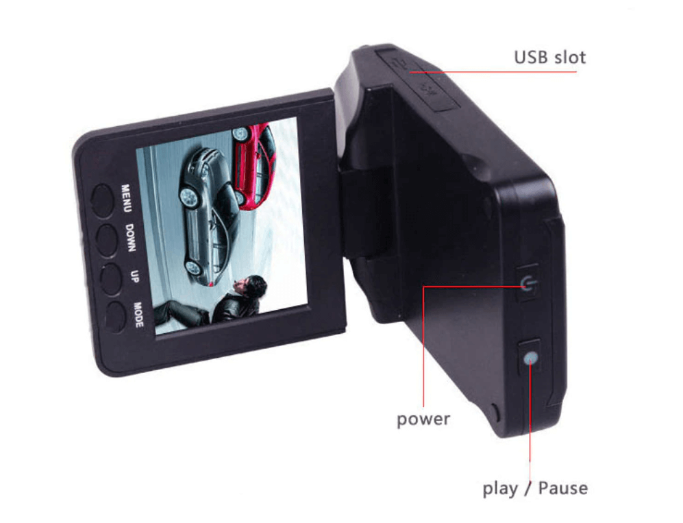 FULL HD 1080P Dashcam med Nattesyn
