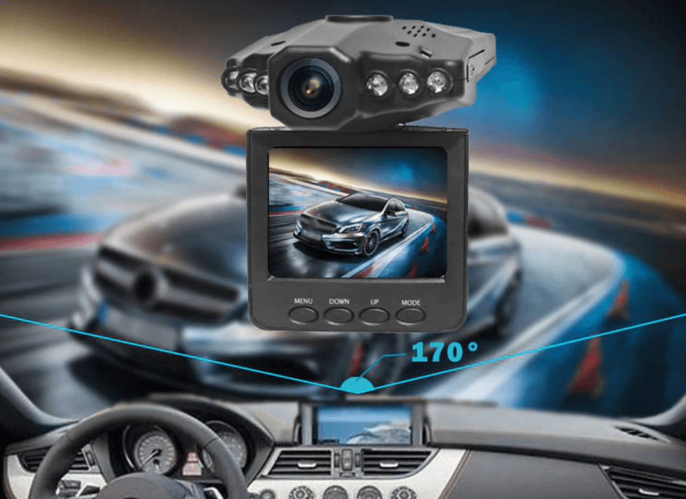 FULL HD 1080P Dashcam med Nattesyn