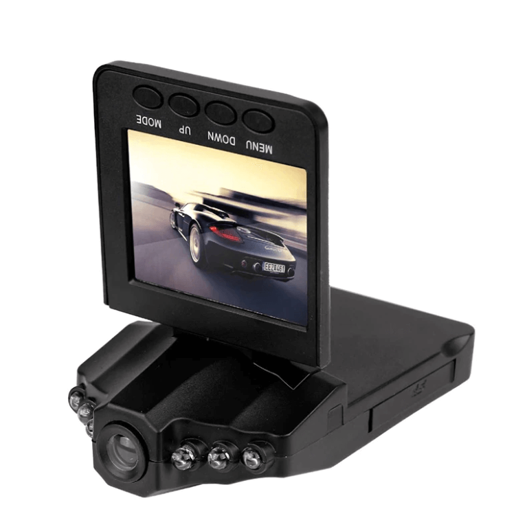 Vidvinkel roterende dashcam