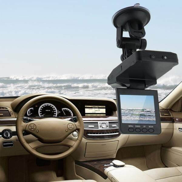 Vidvinkel roterende dashcam