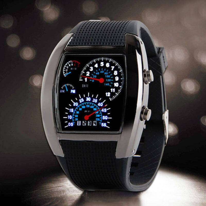 Speedometer Digitalt Armbåndsur