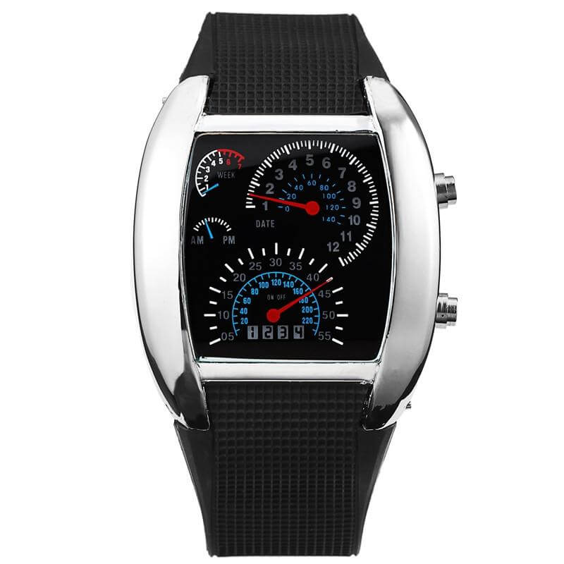 Speedometer Digitalt Armbåndsur