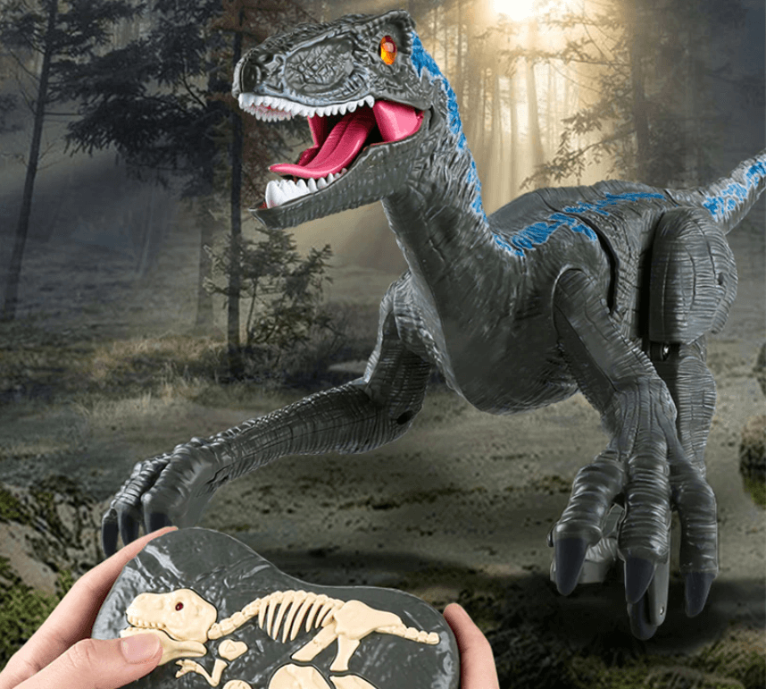 Realistiske RC dinosaurleker