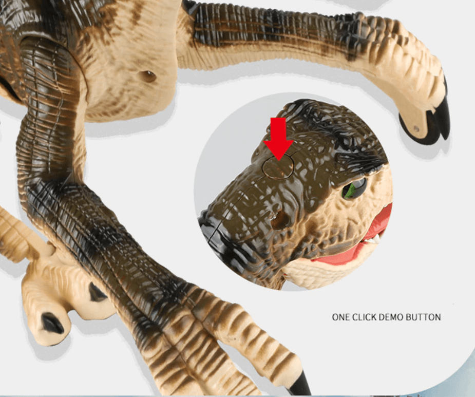 Realistiske RC dinosaurleker