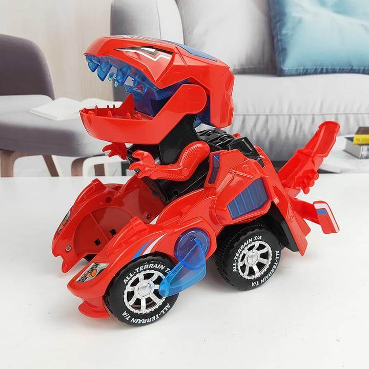 Omformende dinosaur LED-bil