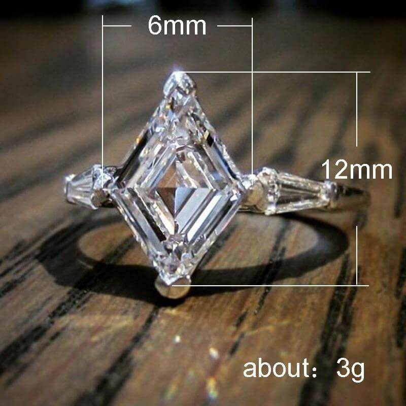 Hesteøye Solitaire Forlovelsesring