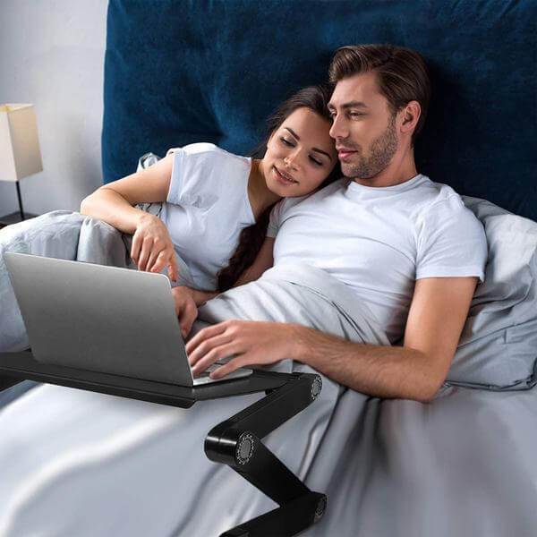 Ergonomisk justerbart laptopstativ