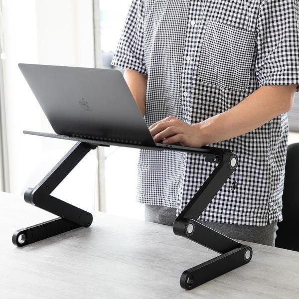 Ergonomisk justerbart laptopstativ