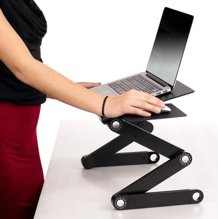 Ergonomisk justerbart laptopstativ