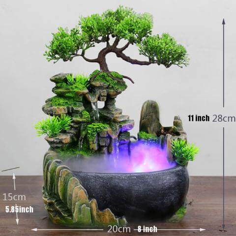 Feng Shui Peng- og Rikdomsfremmende Foss