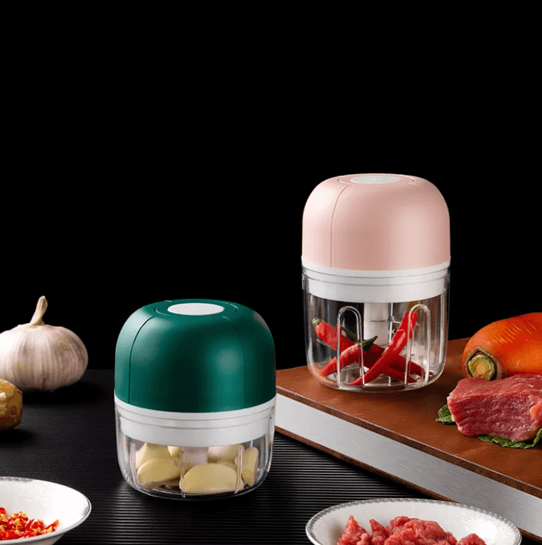 Elektrisk hvitløkspresse