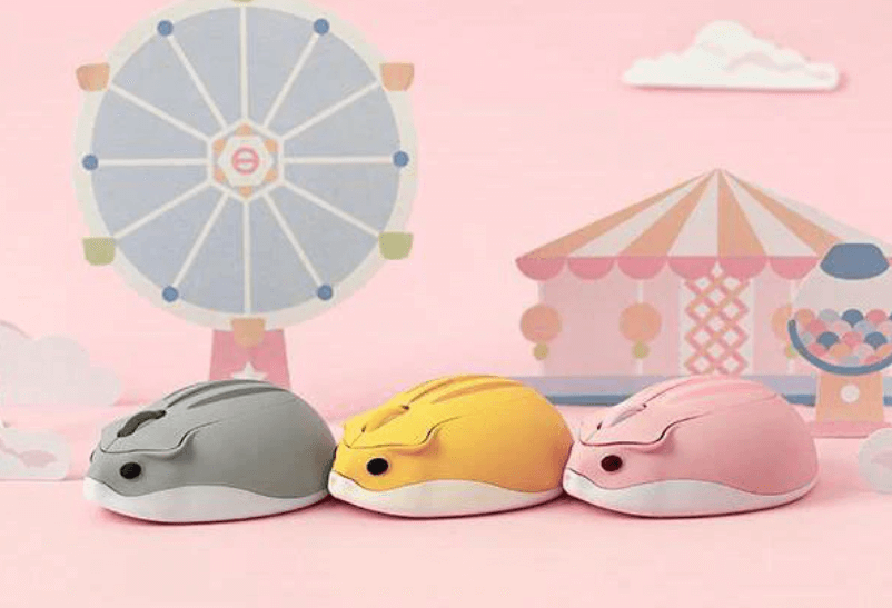 Søt trådløs hamstermus