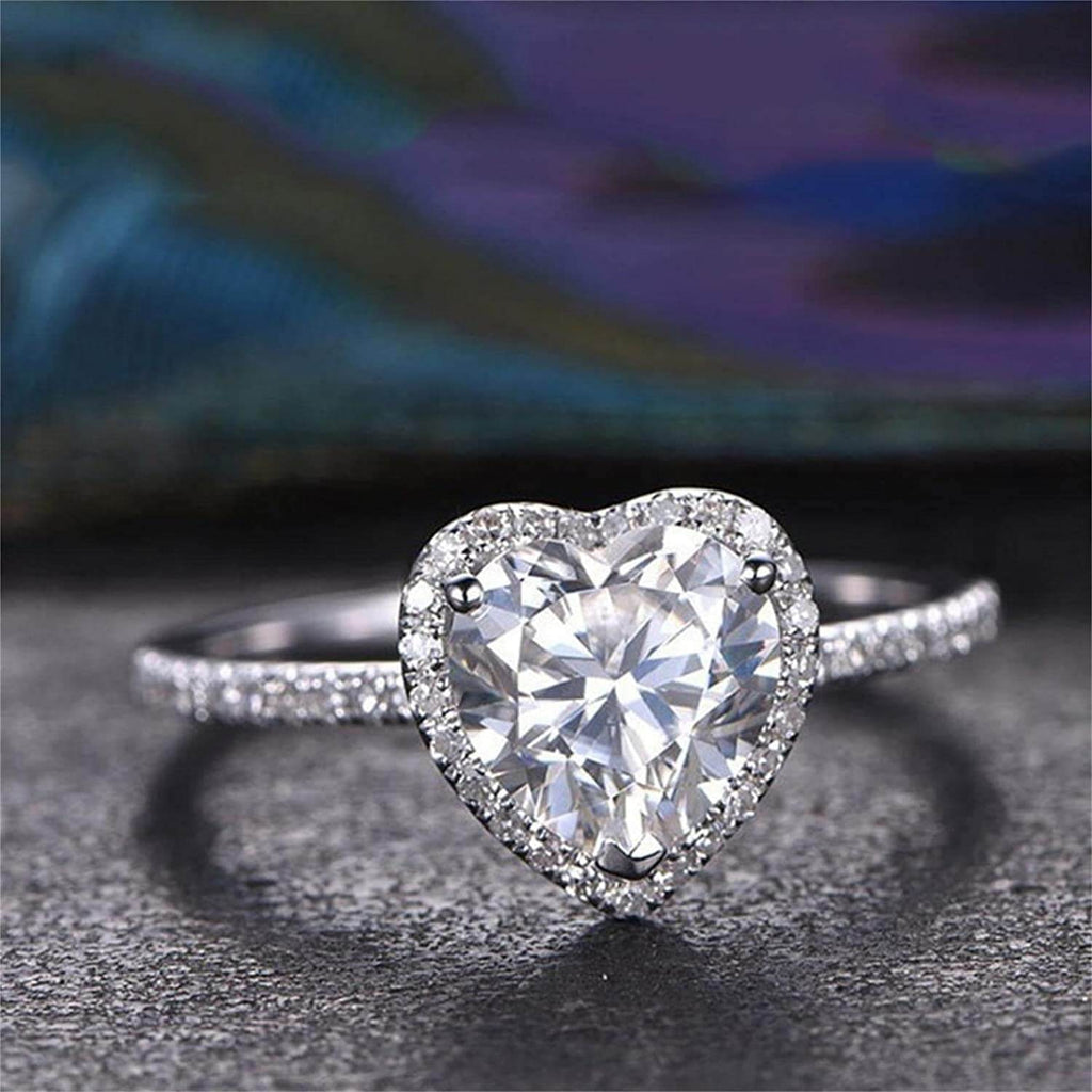 Hjertering i Cubic Zirconia
