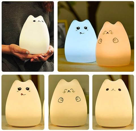 Frekk katt LED-lampe