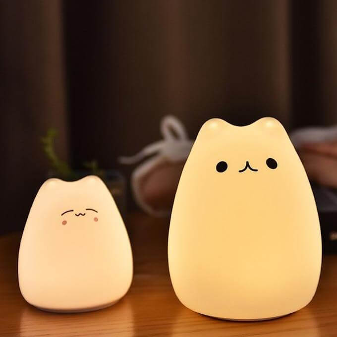 Frekk katt LED-lampe