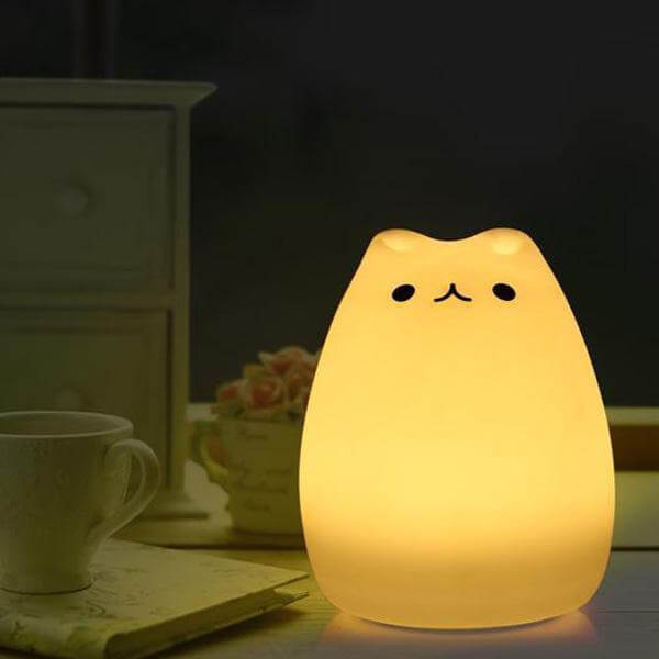 Frekk katt LED-lampe