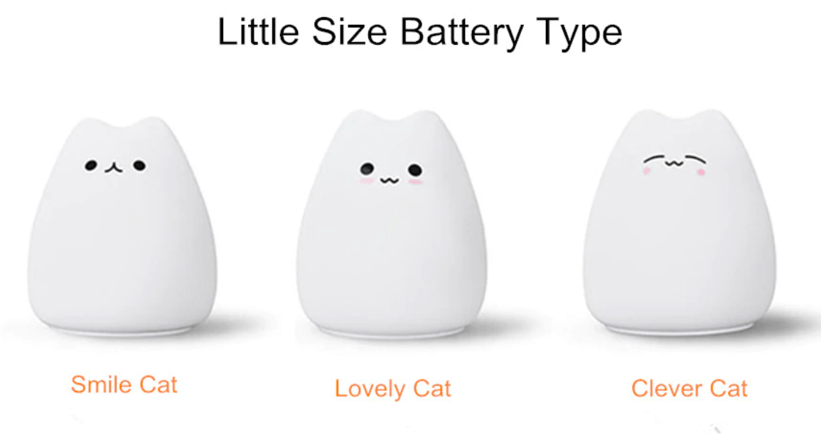 Frekk katt LED-lampe