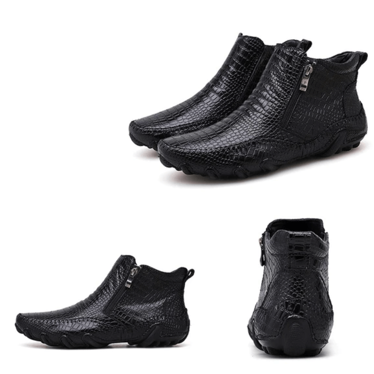 Chelseaboots i kuskinn