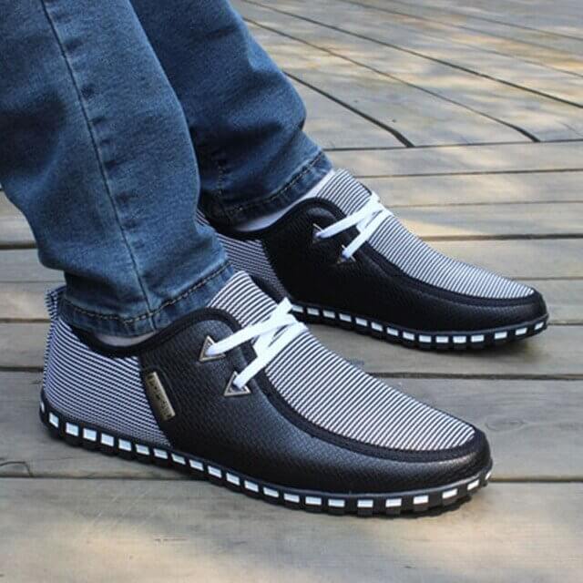 Slip-on-loafere for menn