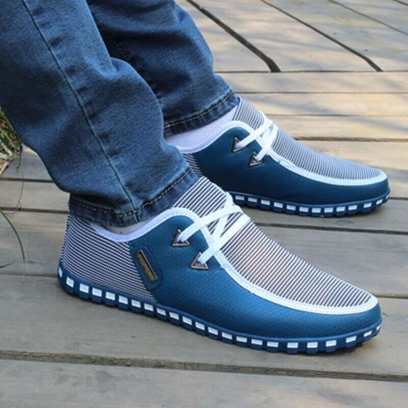 Slip-on-loafere for menn