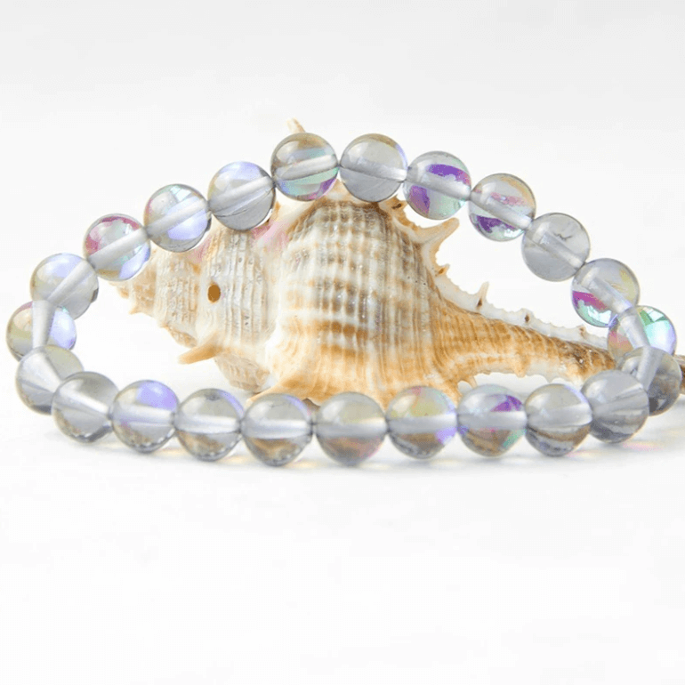 Havfrueglass Månestein Armbånd