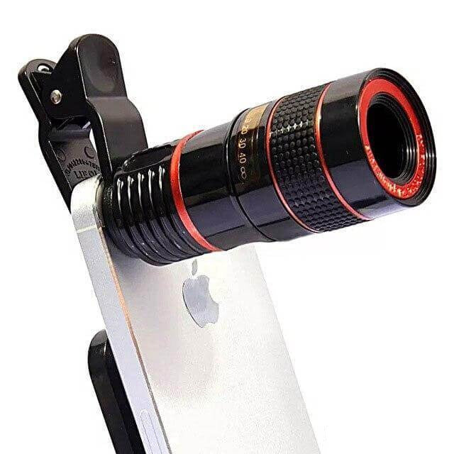12x zoom teleobjektiv kameralinse til smarttelefon